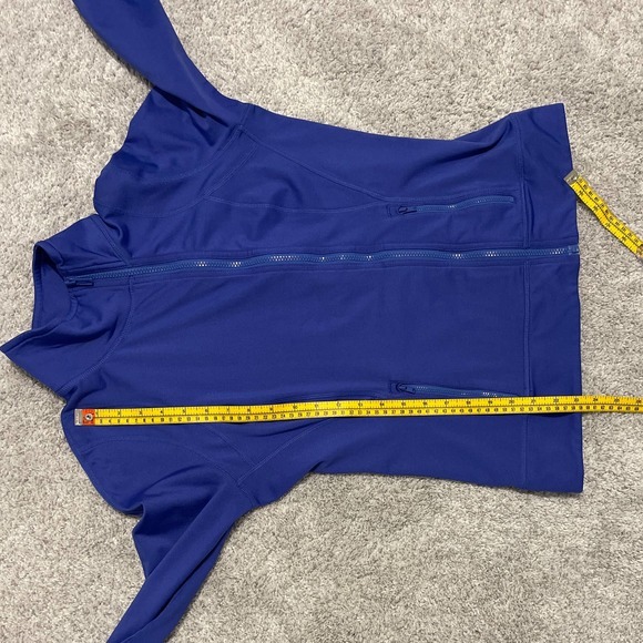 Hind Purple High Neck Athletic Jacket Full Zip Offset Medium Pre-owned‎ - Picture 11 of 11